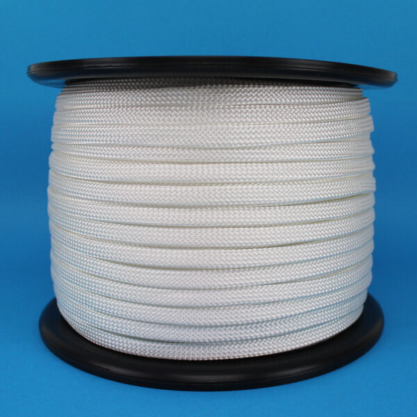 Cuerda trenzada plana de poliéster