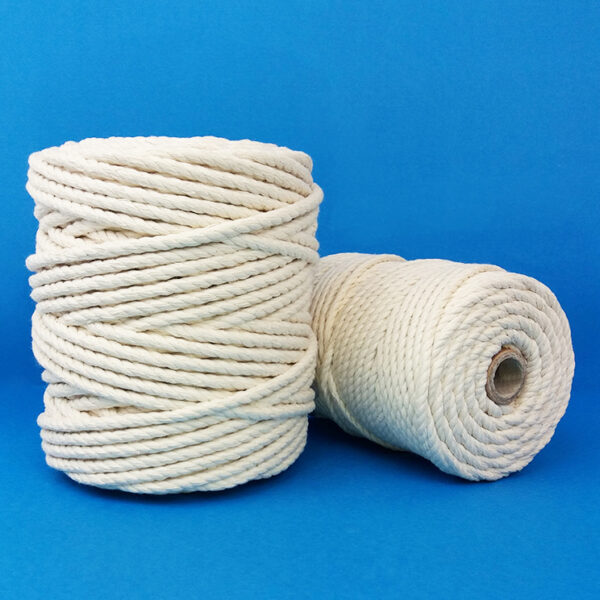 Algodón para macramé crudo