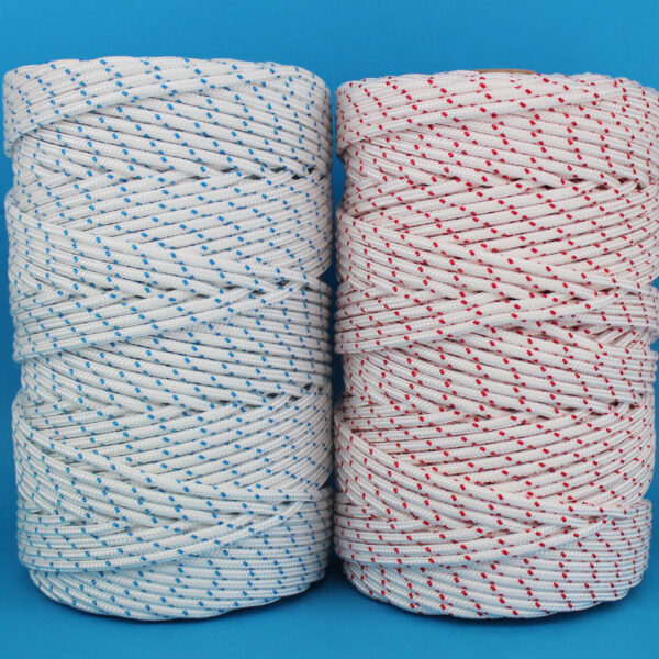 Reinforced polyester braided cord
