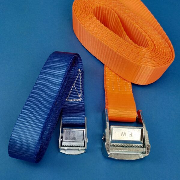 Polyester webbing with buckle