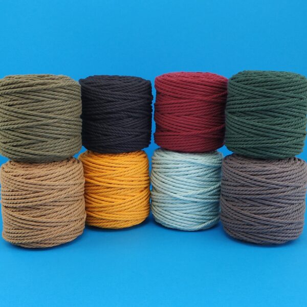 Algodón para macramé color