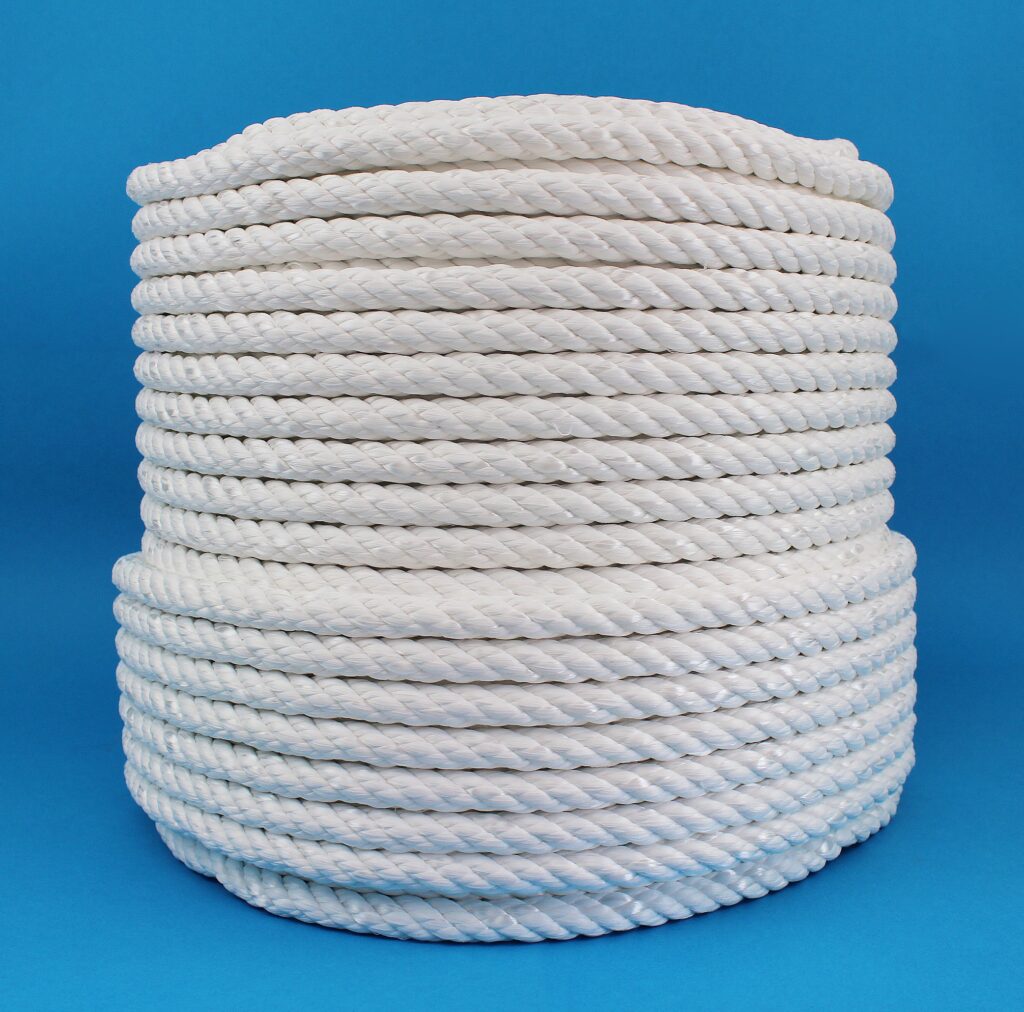 64 Pieds 4 Brins Torsadés Corde De Jute Naturelle Corde De Manille